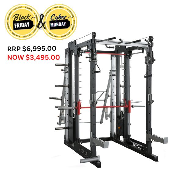 XSC 9 Smith Machine Available in Auckland St Johns Wairau Elite Fitness NZ