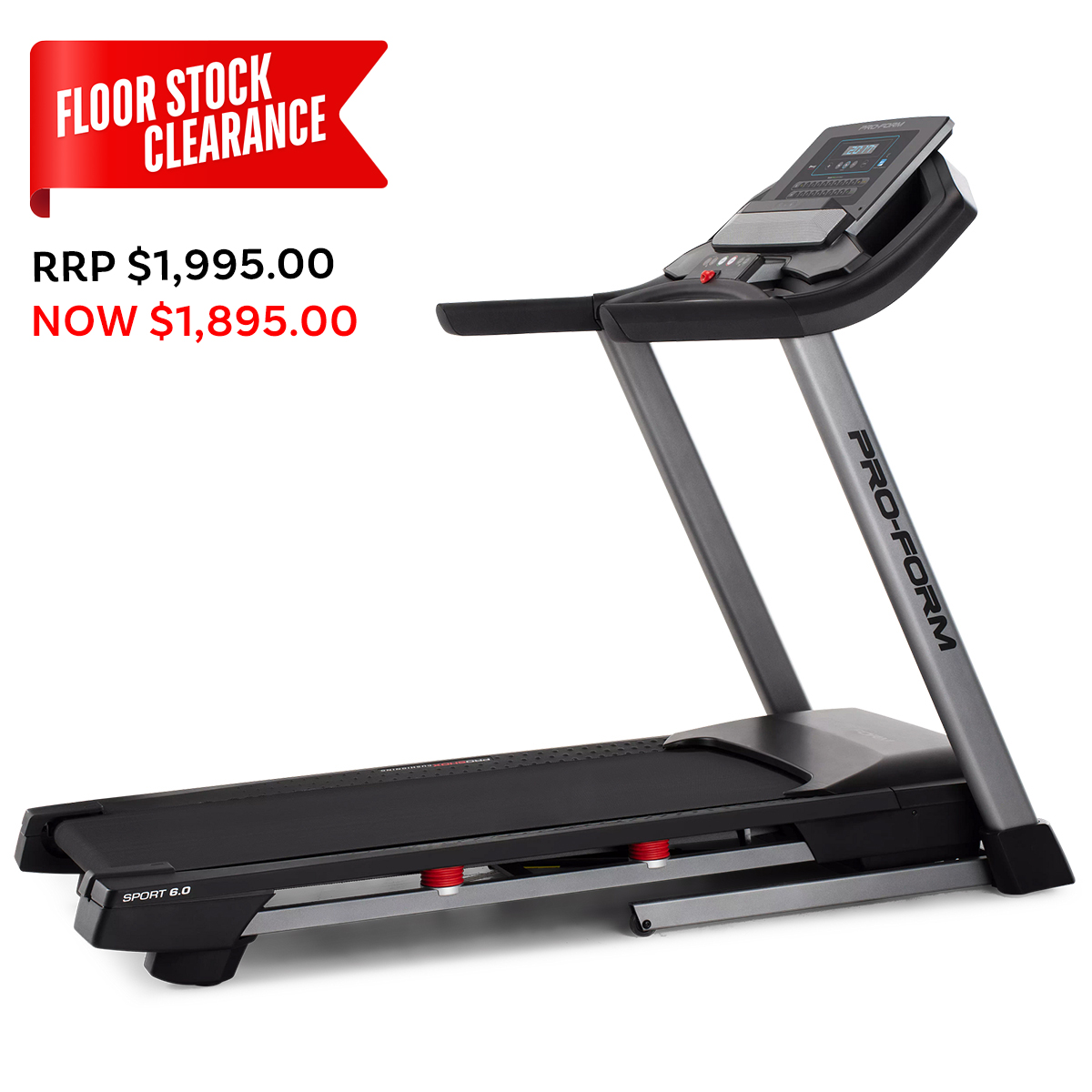 Sport 6.0 Treadmill Clearance- Available In Wellingon