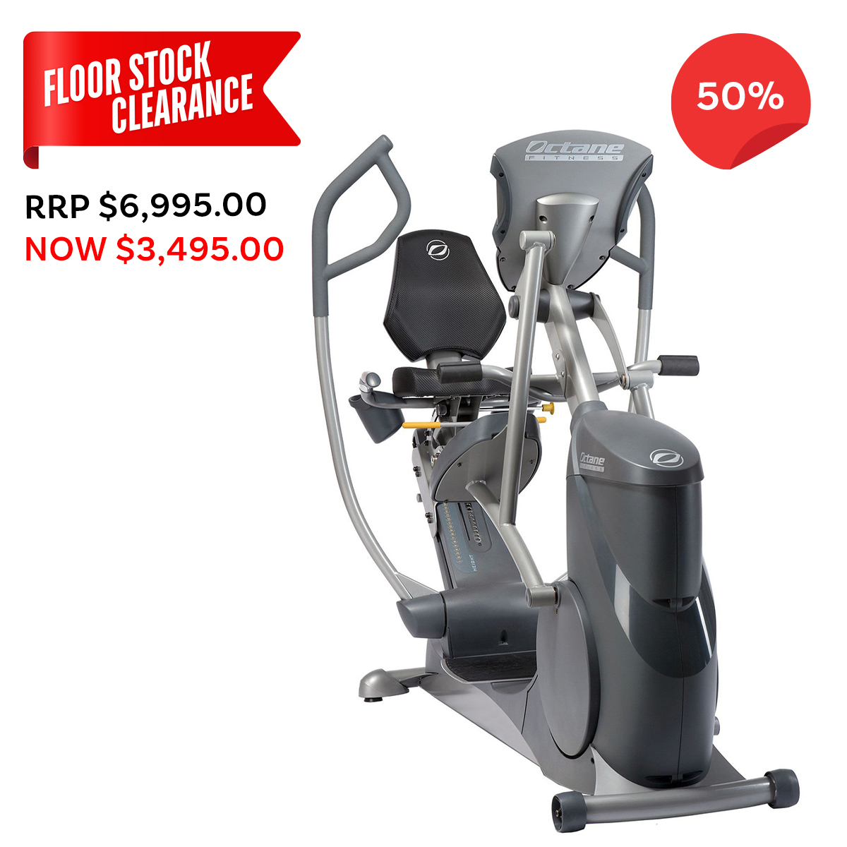 XR6 Seated Elliptical Crosstrainer - Available in Christchurch