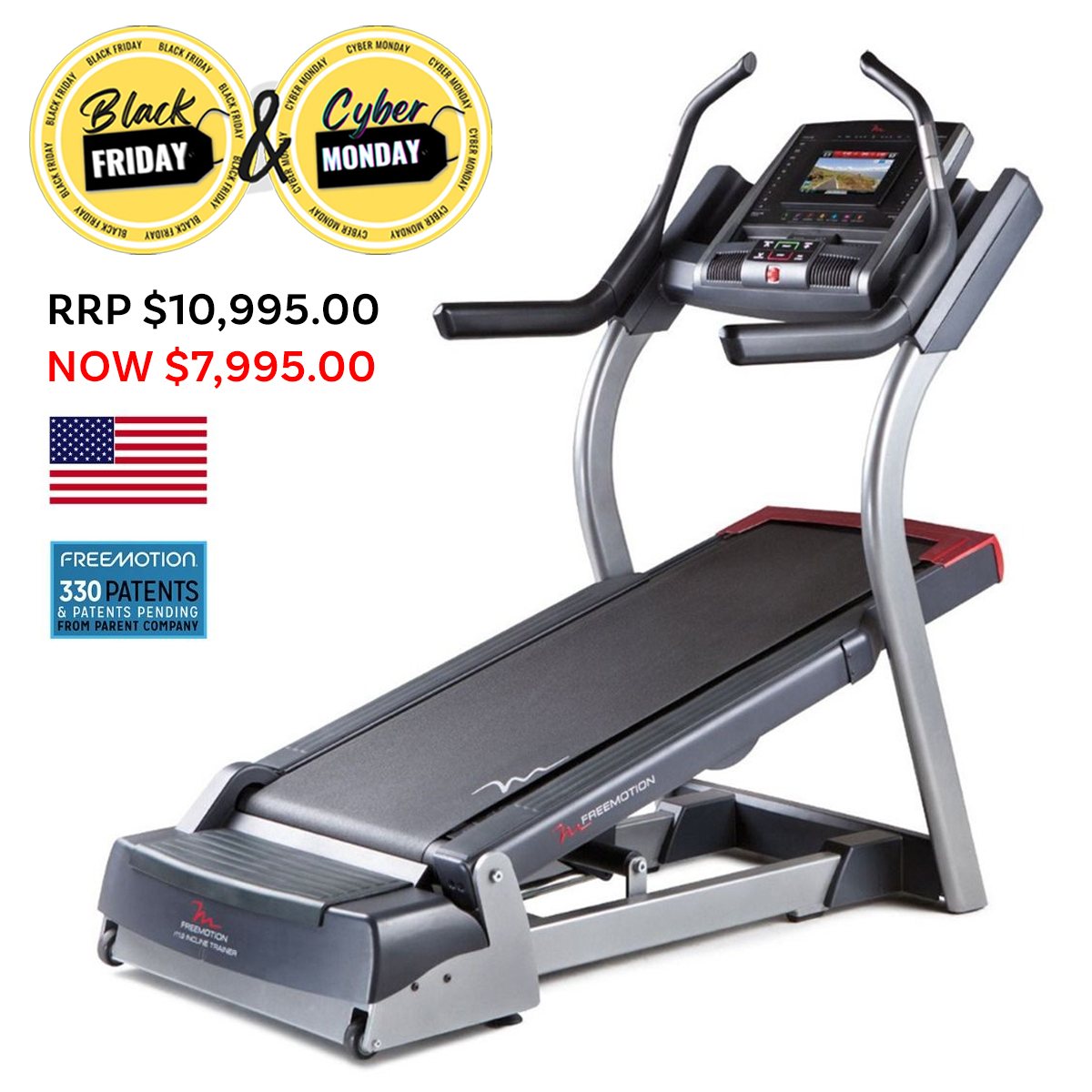  I11.9 Incline Treadmill Trainer - Available In St Johns