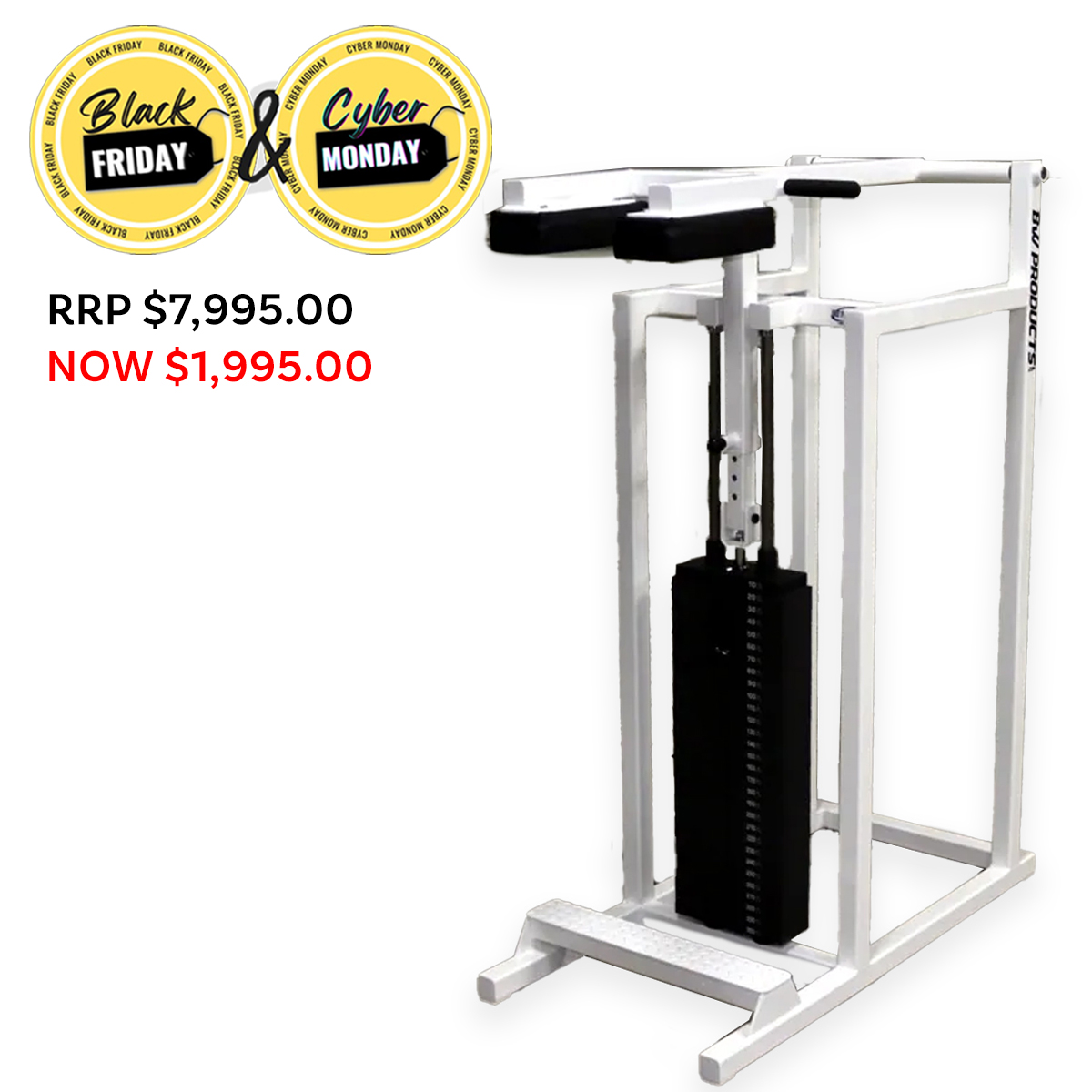 Jimsa Calf Raise Machine - Available in St Johns