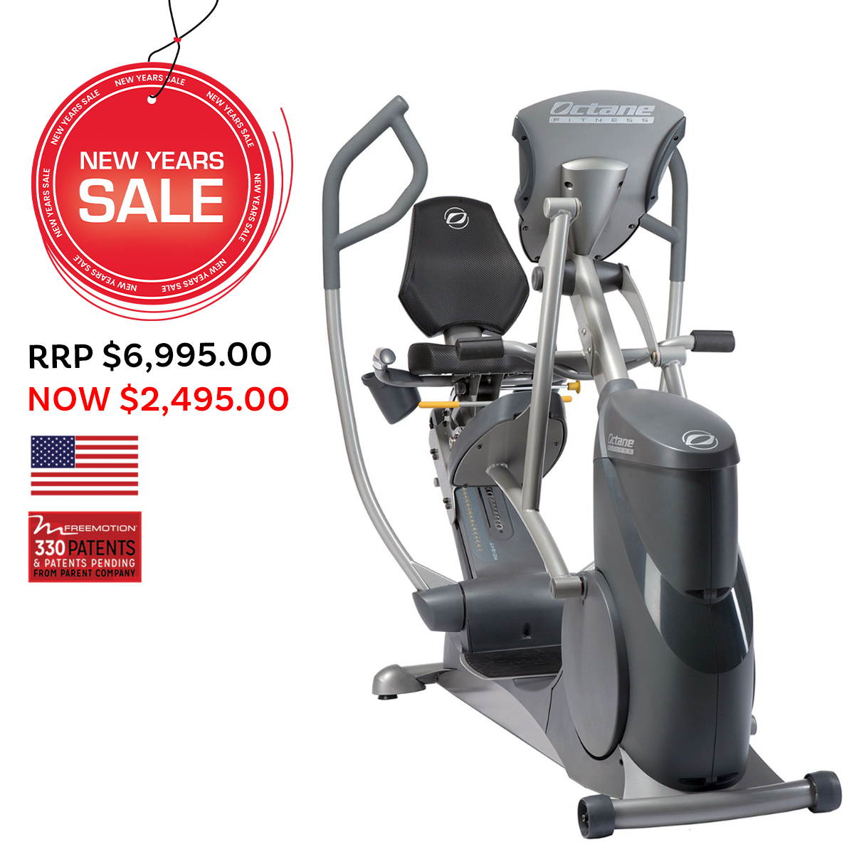 XR6 Seated Elliptical Crosstrainer - Available in Christchurch