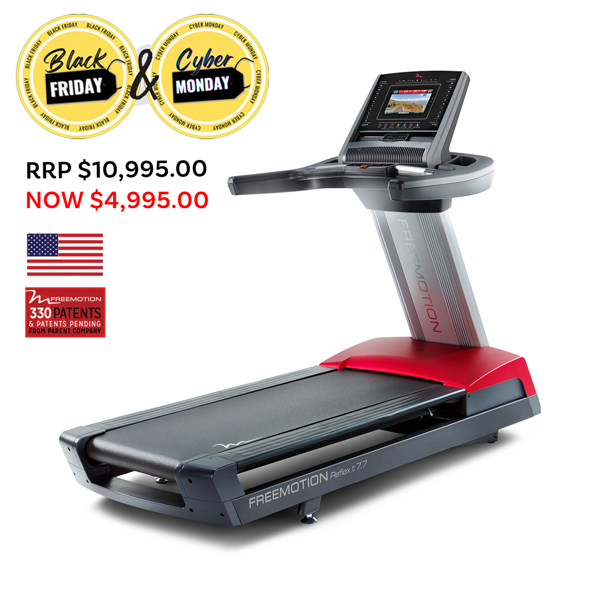 Reflex T7.7 Treadmill - Available In Wellington