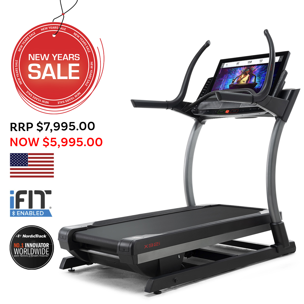 X32i Incline Trainer Clearance - Available in St Johns, Christchurch & Wellington