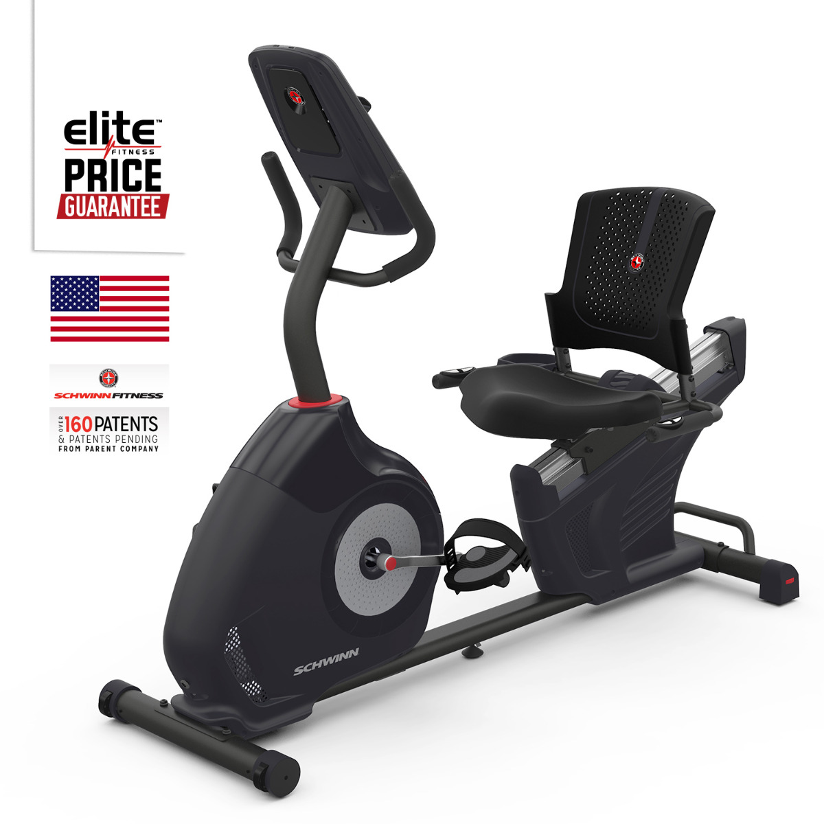 schwinn active 20 series recumbent exercise bike